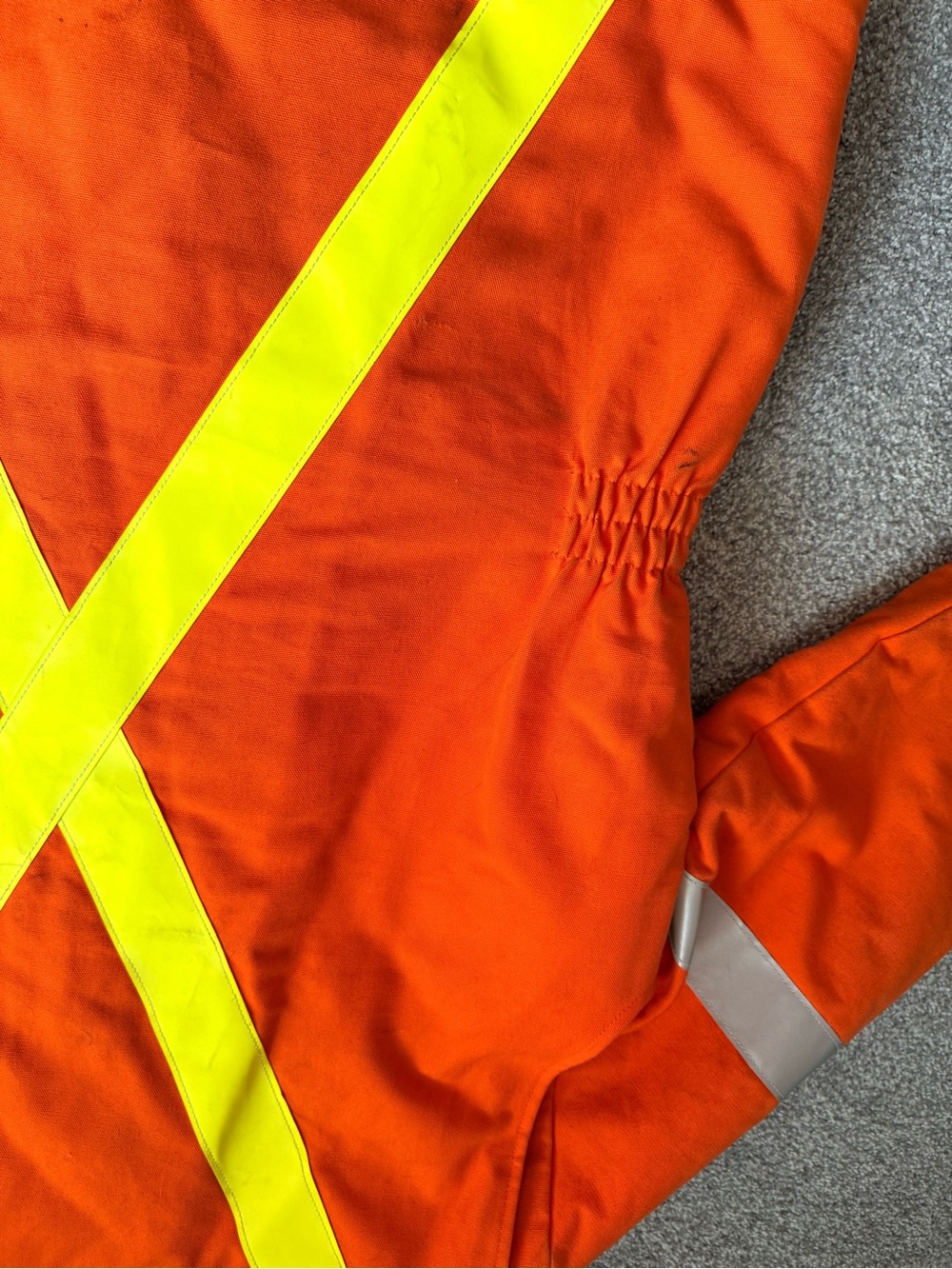 AGO Men’s Hi-Vis Insulated Work Jacket Size 48 Made in Canada - Picture 12 of 12